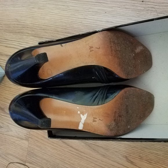 Erin blk patent heels - Picture 6 of 7